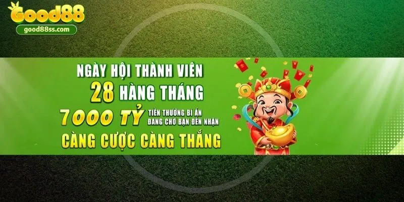 Tổng Hợp Các Chương Trình Khuyến Mãi Good88 Siêu Hot 2025 2 Nhận thưởng lên đến 8888k khi nạp lần đầu